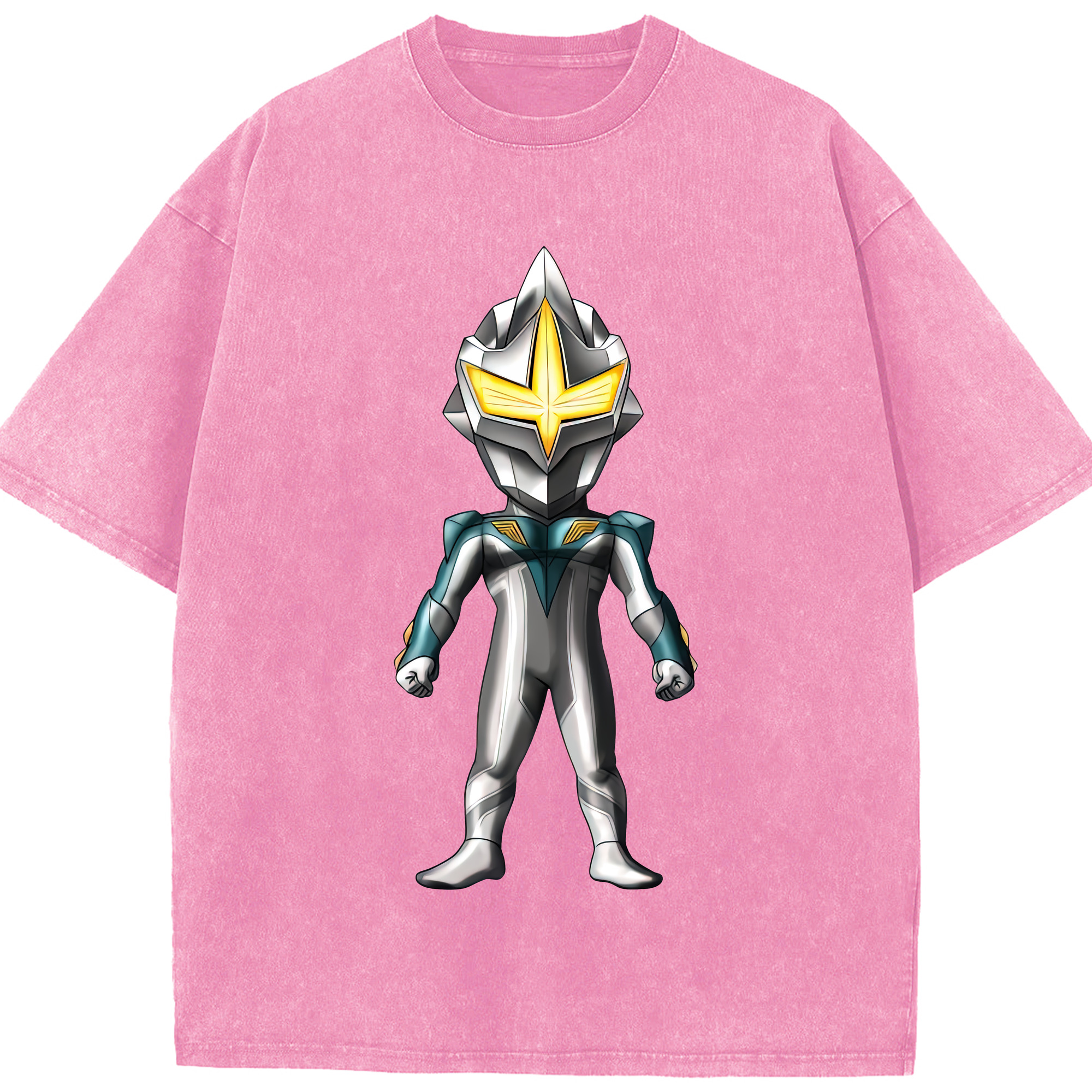（画像用） ウルトラマン Ultraman 綿100% ヴィンテージ風 半袖Tシャツ（フロントプリント）